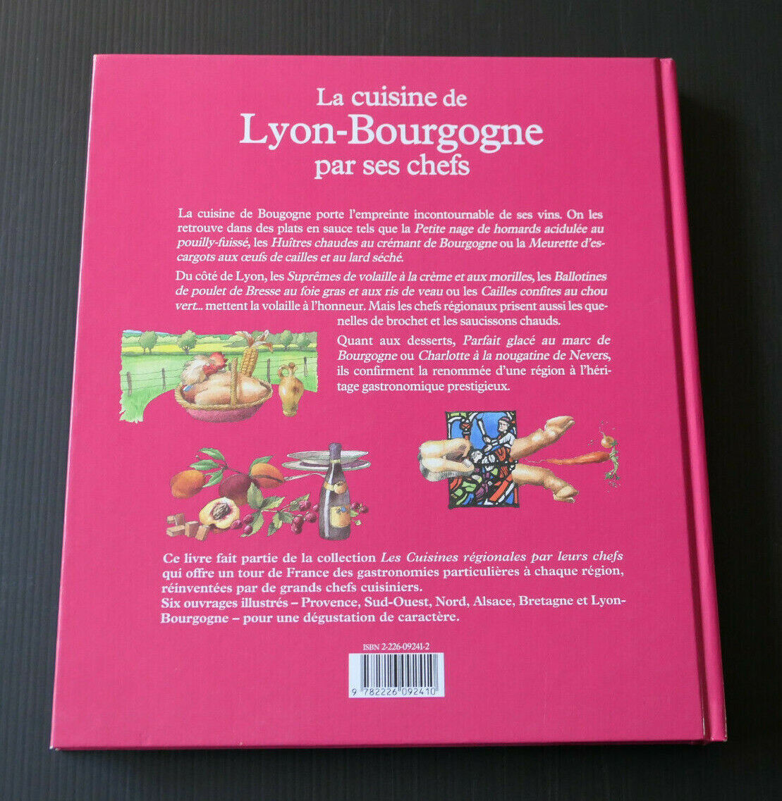 LA CUISINE DE LYON BOURGOGNE PAR SES CHEFS / RECETTES GASTRONOMIE / 1997