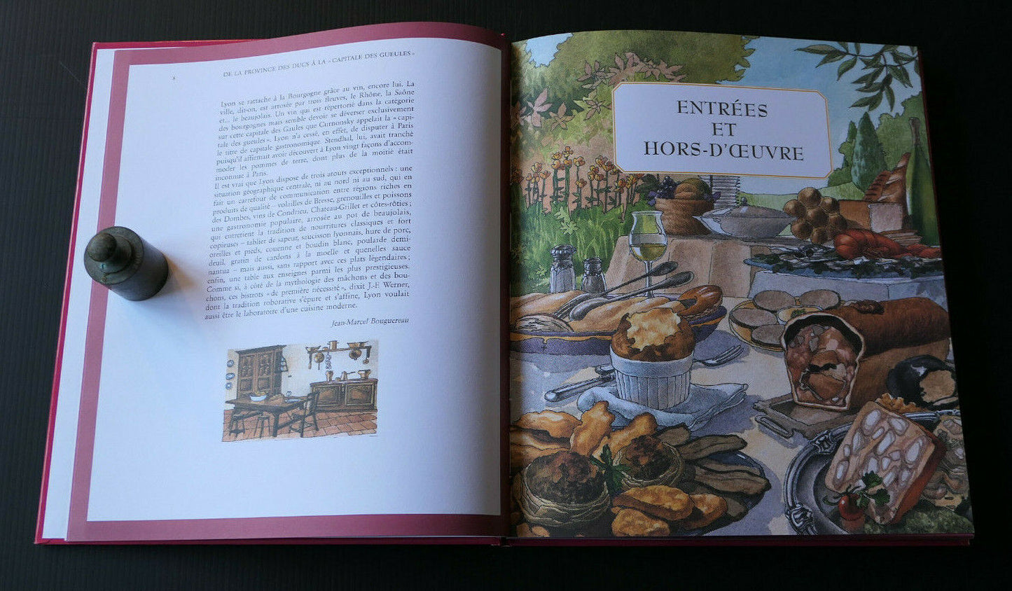 LA CUISINE DE LYON BOURGOGNE PAR SES CHEFS / RECETTES GASTRONOMIE / 1997