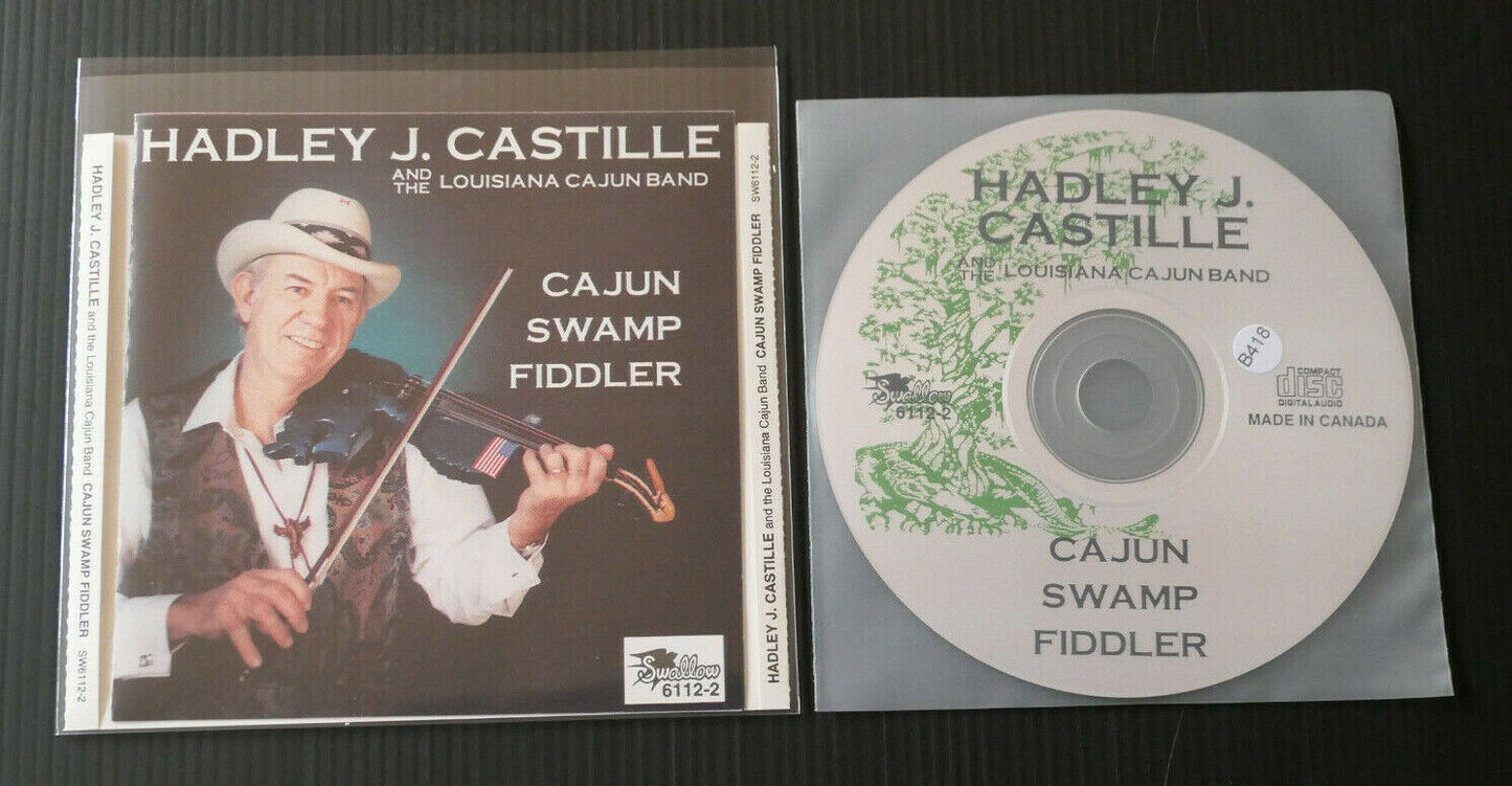 CD HADLEY J. CASTILLE AND THE LOUISIANA CAJUN BAND / CAJUN SWAMP FIDDLER / 1993