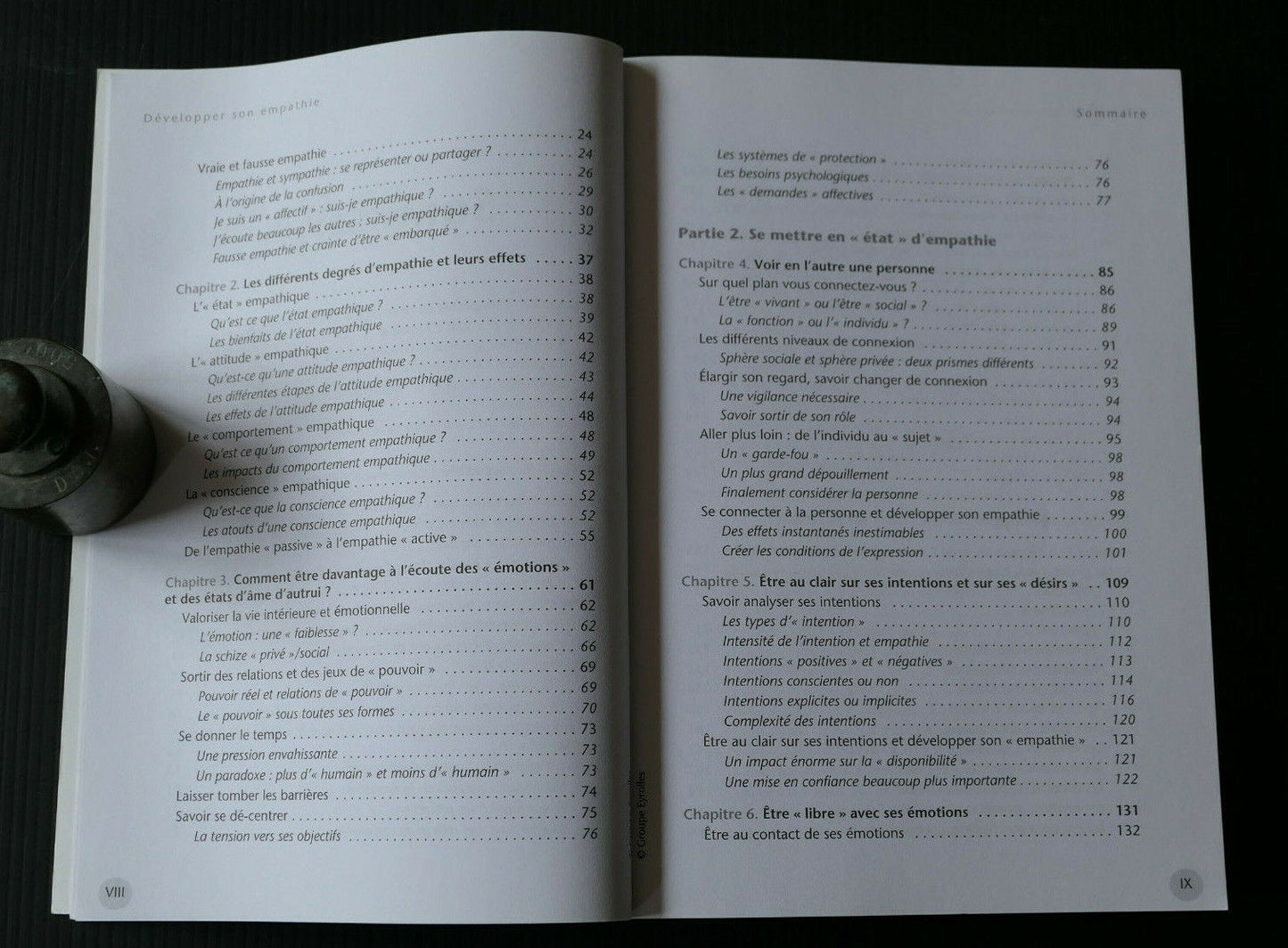 DEVELOPPER SON EMPATHIE / SARAH FAMERY / EYROLLES 2007 / DEVELOPPEMENT PERSONNEL