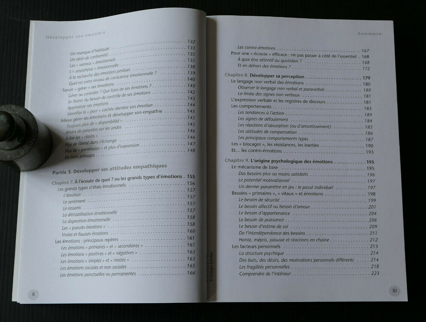 DEVELOPPER SON EMPATHIE / SARAH FAMERY / EYROLLES 2007 / DEVELOPPEMENT PERSONNEL