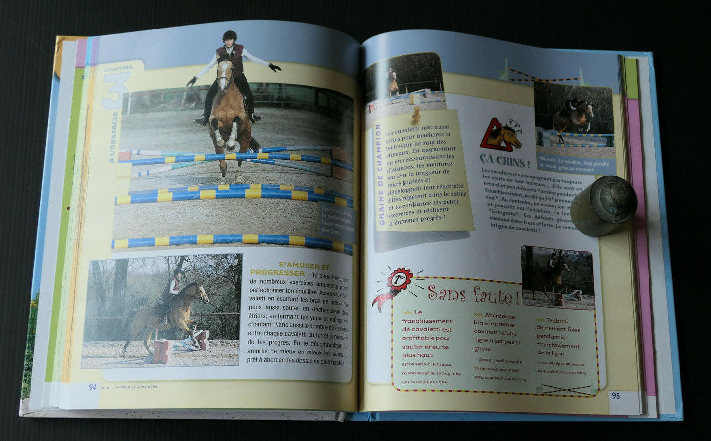 J'APPRENDS A MONTER / STEPHANIE NAGELEISEN / EQUILIVRES 2004 / EQUITATION CHEVAL