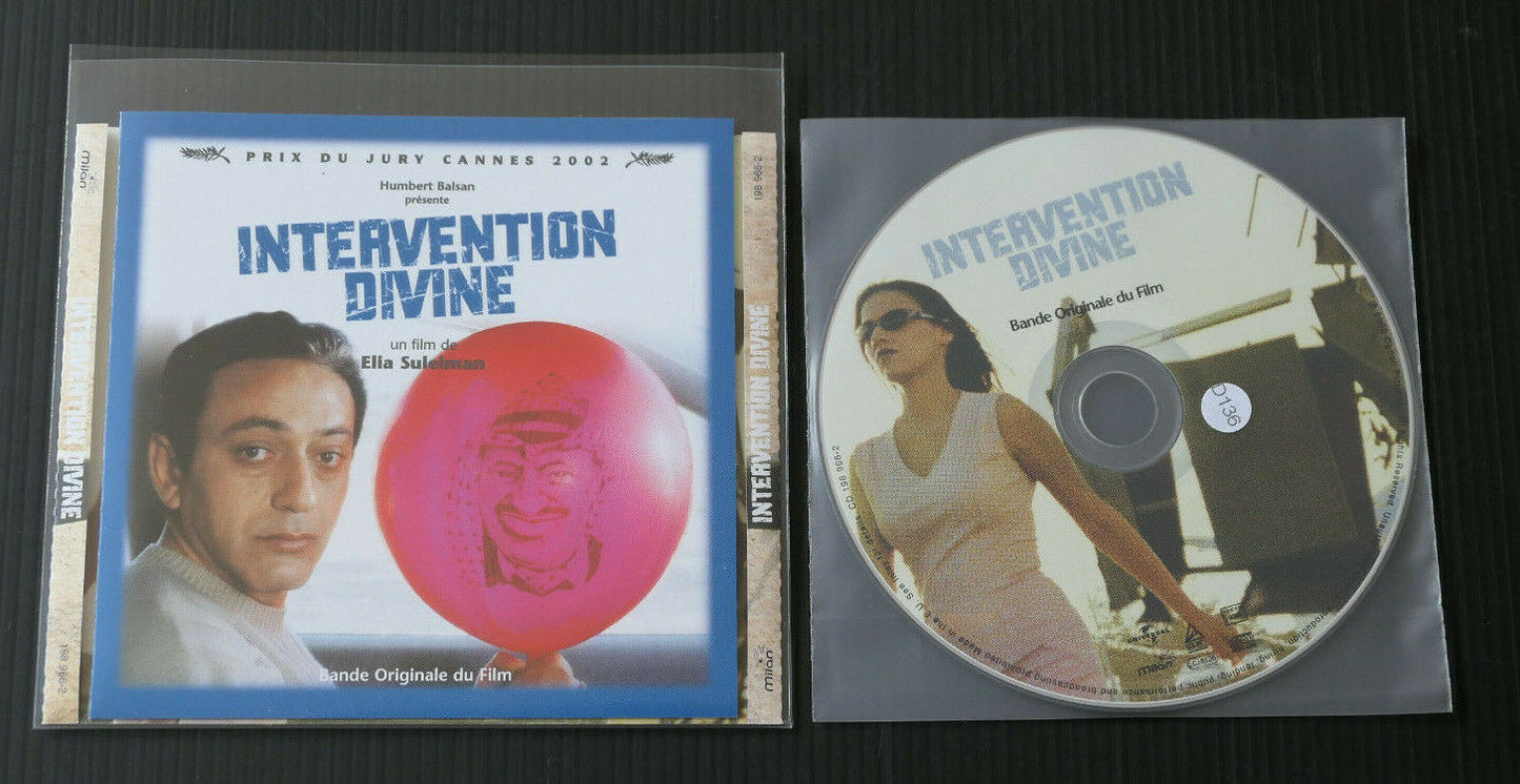 CD BANDE ORIGINALE DU FILM / INTERVENTION DIVINE / MILAN MUSIC 2002
