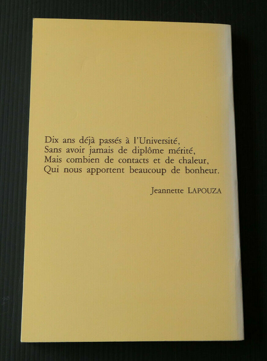 JEUX FLORAUX DE L'AGE D'OR / UNIVERSITE DU TROISIEME AGE DE BASSE NORMANDIE 1985