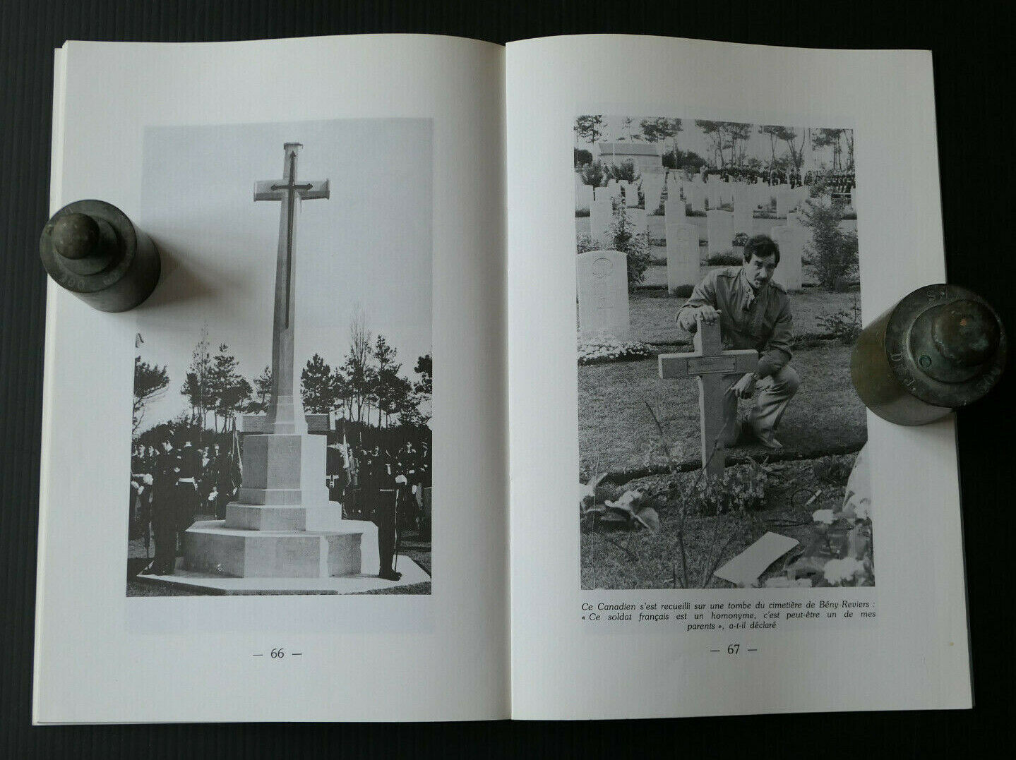 LIVRE SOUVENIR CEREMONIES 40e ANNIVERSAIRE DEBARQUEMENT NORMANDIE 6 JUIN 1984