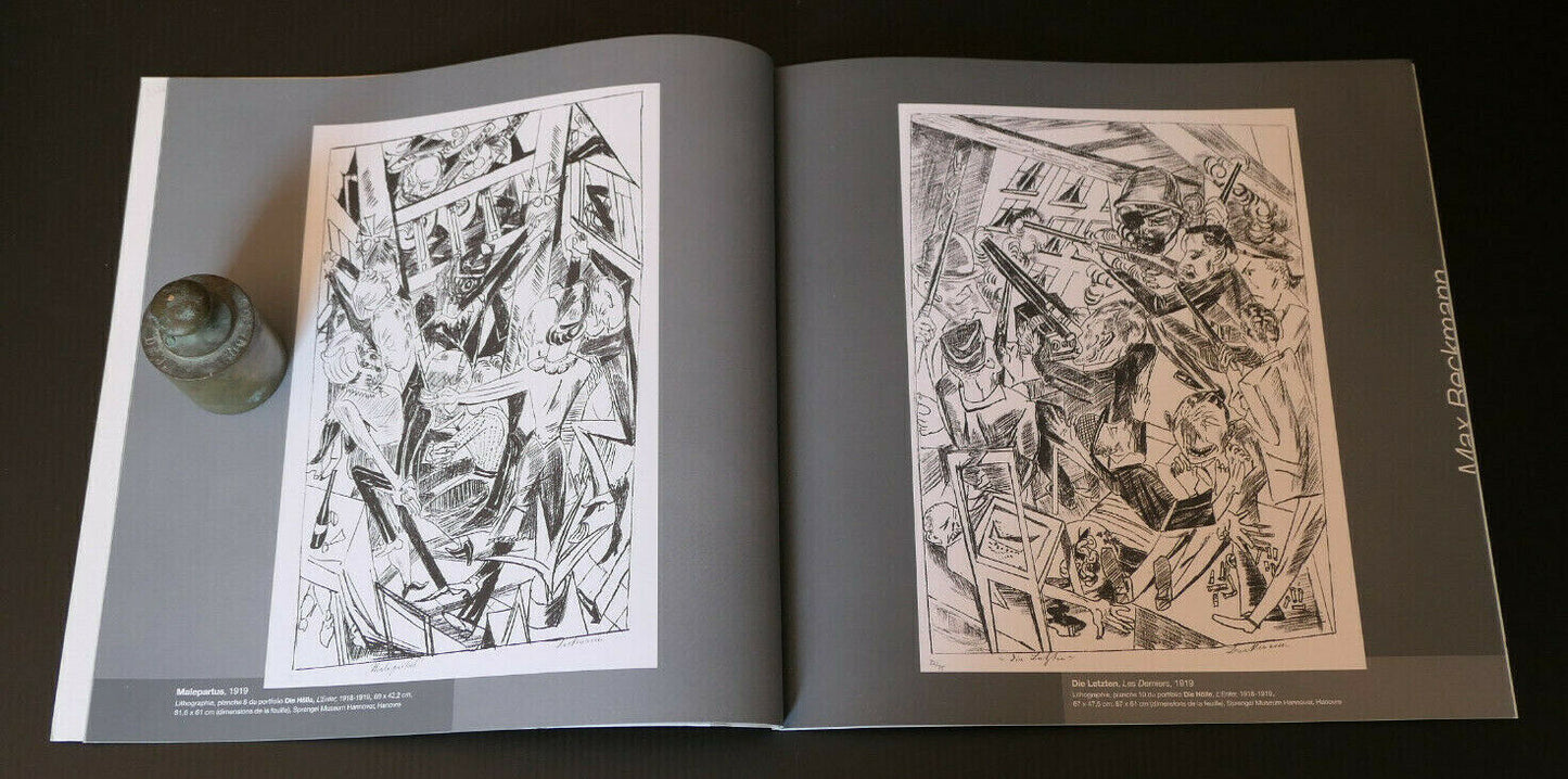 MAX BECKMANN / EXPOSITION CENTRE POMPIDOU PARIS 2002-2003 / ART PEINTURE