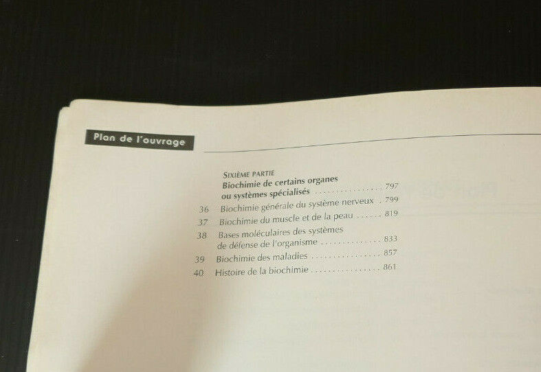 BIOCHIMIE DYNAMIQUE / COLLECTIF / DE BOECK UNIVERSITE 1997 / SCIENCE BIOLOGIE