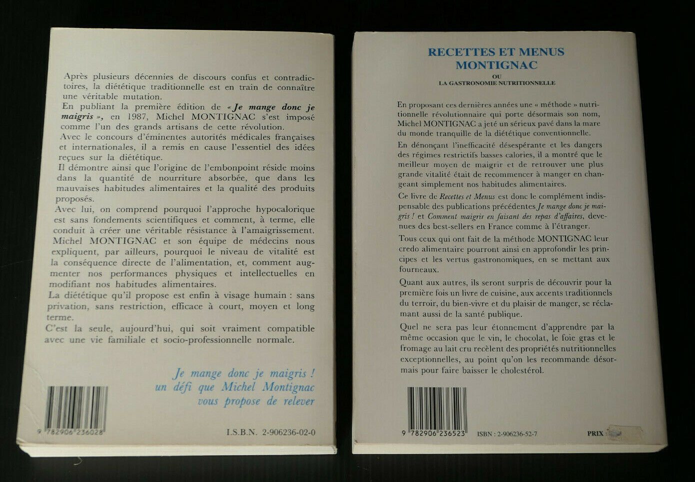 MICHEL MONTIGNAC / NUTRITION GASTRONOMIE DIETETIQUE RECETTES / ARTULEN