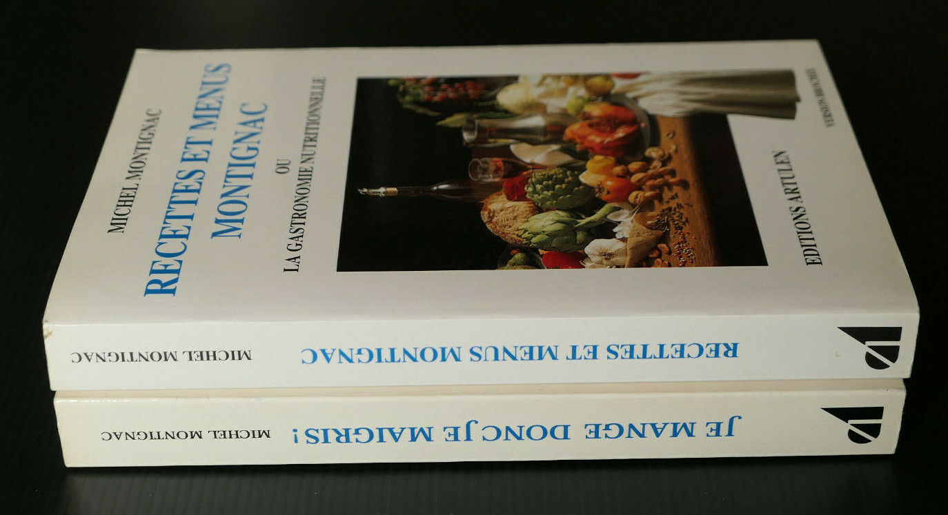 MICHEL MONTIGNAC / NUTRITION GASTRONOMIE DIETETIQUE RECETTES / ARTULEN
