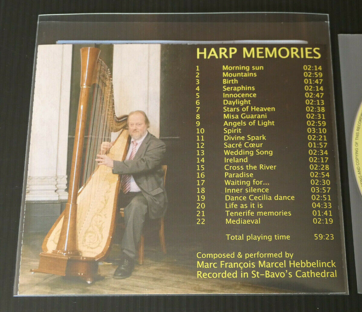 CD HARP MEMORIES / MARC FRANCOIS MARCEL HEBBELINCK