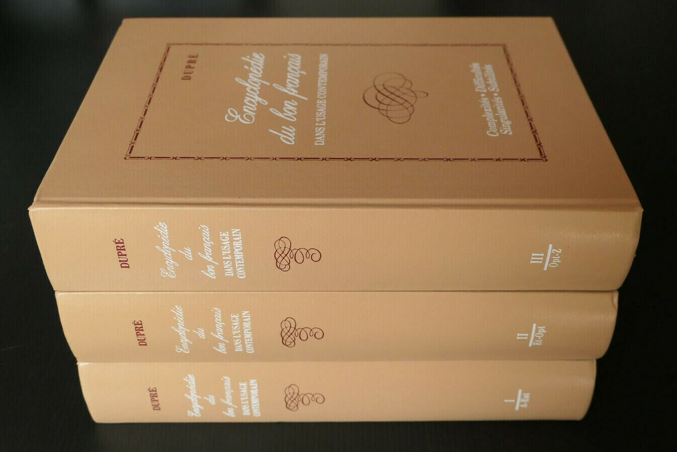 ENCYCLOPEDIE DU BON FRANCAIS DANS L'USAGE CONTEMPORAIN / DUPRE / 1972 / LANGUE