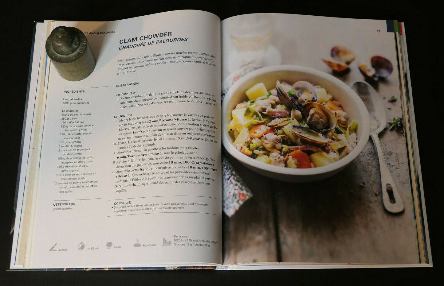 EVASIONS GOURMANDES CARNET DE VOYAGE EN 65 RECETTES THERMOMIX VORWERK 2019