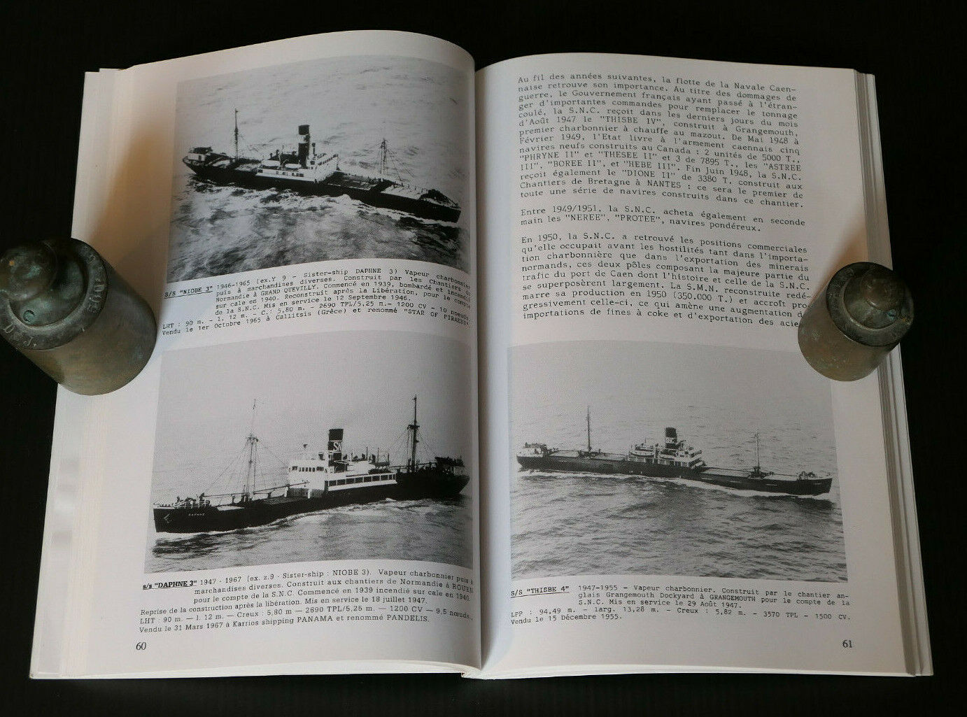 NAVALE CAENNAISE UN SIECLE ET DEMI D'HISTOIRE / MARINE SNC CAEN NORMANDIE 1996