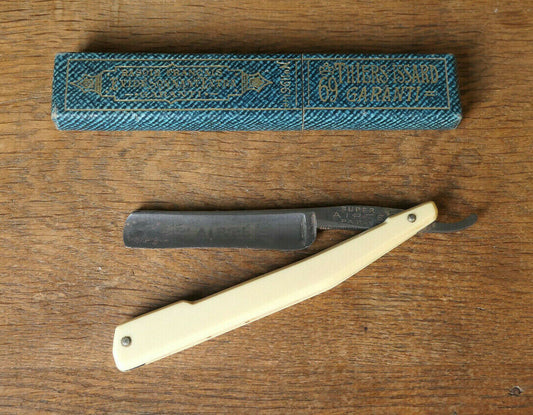 ANCIEN BOITE DE RASOIR COUPE-CHOUX THIERS-ISSARD 1196BIS LAME SUPER AIRTE