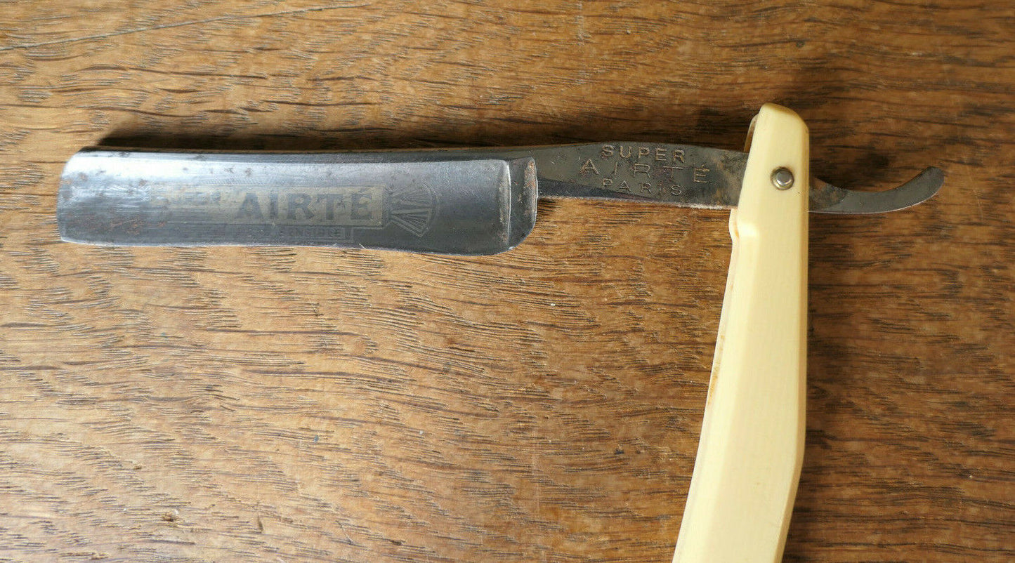 ANCIEN BOITE DE RASOIR COUPE-CHOUX THIERS-ISSARD 1196BIS LAME SUPER AIRTE