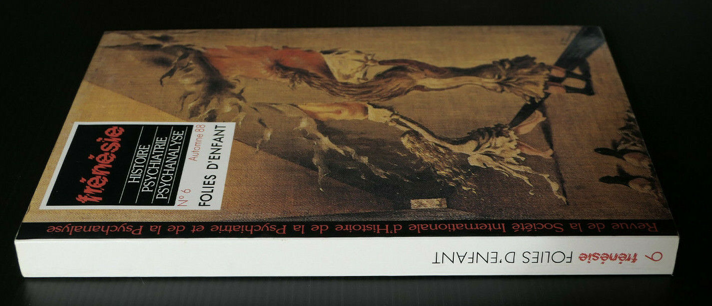 REVUE FRENESIE 6 HISTOIRE PSYCHIATRIE PSYCHANALYSE / FOLIES D'ENFANTS 1988