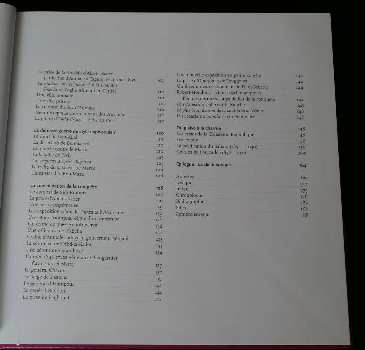 LES TRES RICHES HEURES DE L'ALGERIE / HISTOIRE ALGERIE AFRIQUE 2004