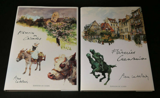 FLANERIES EN CALVADOS / FLANERIES CAENNAISES / PIERRE LETELLIER / NORMANDIE CAEN