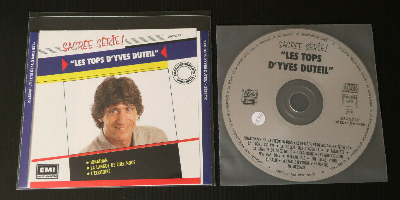 CD LES TOPS D'YVES DUTEIL / 1990