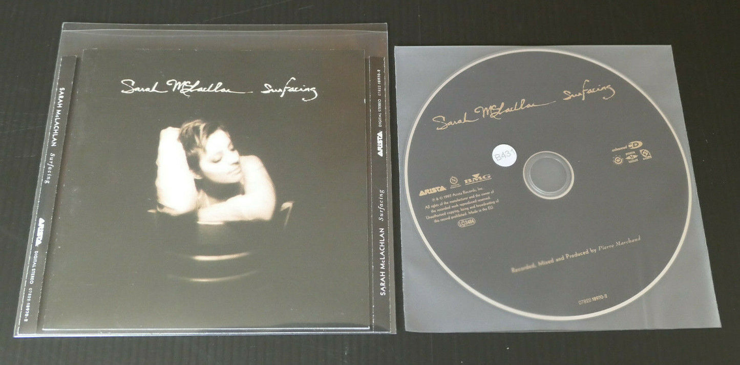 CD SARAH MCLACHLAN / SURFACING / ARISTA 1997