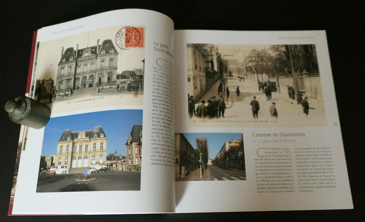 CAEN HIER ET AUJOURD'HUI / HISTOIRE CALVADOS NORMANDIE PHOTOS / 2008