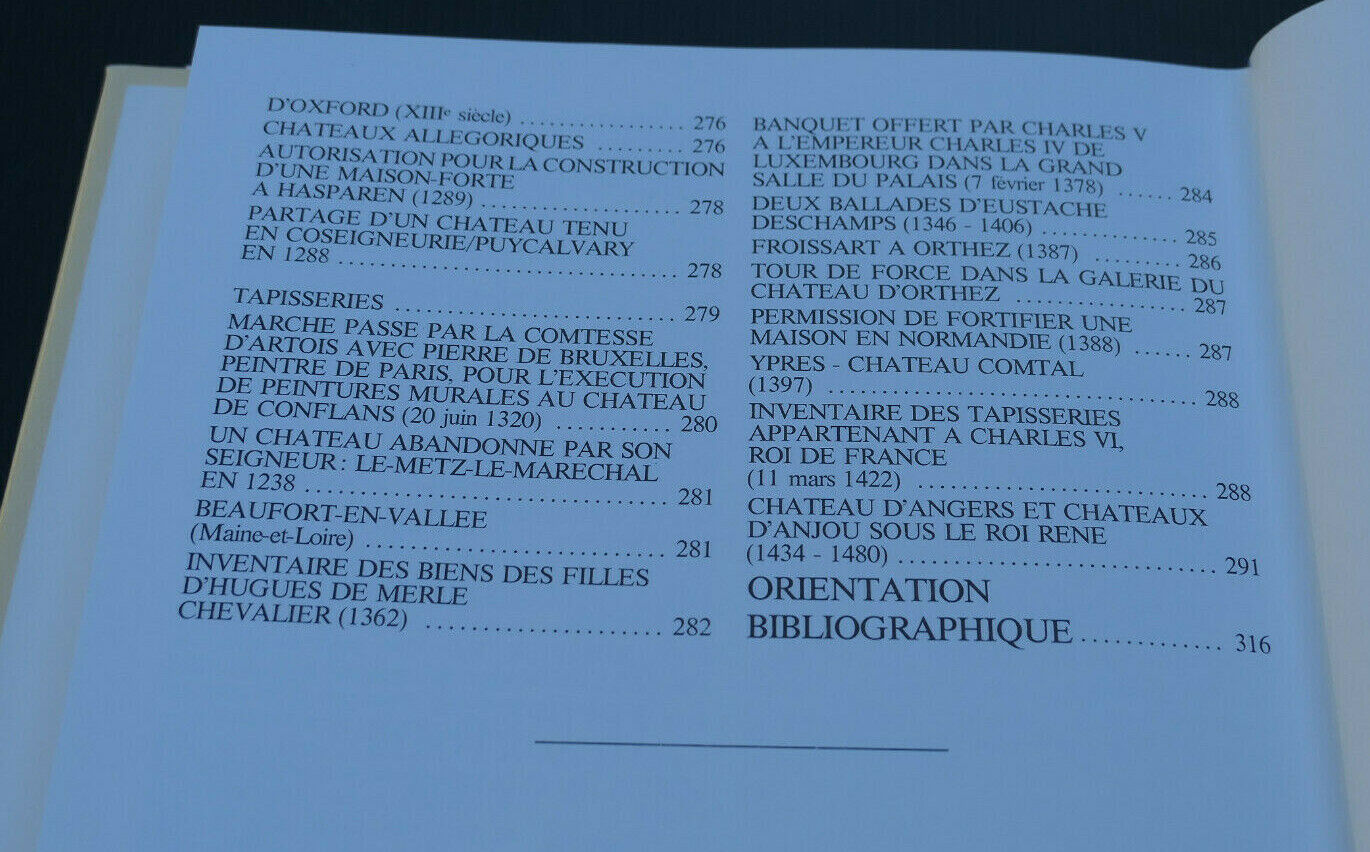 LE CHATEAU FEODAL DANS L'HISTOIRE MEDIEVALE / HISTOIRE ARCHITECTURE MOYEN AGE