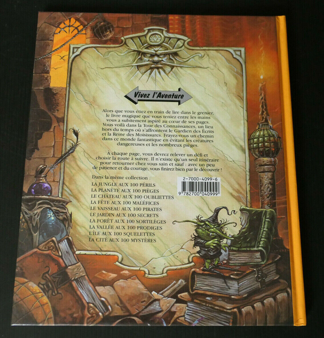 LA TOUR AUX 100 MENACES / LIVRE-JEU / GRUND 1996