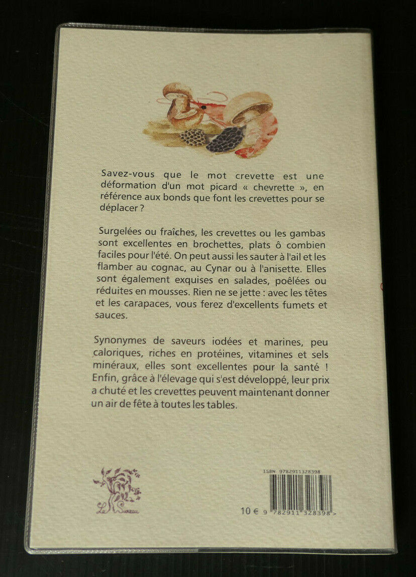 CREVETTES JE VOUS AIME / VALERIE GAUDANT / RECETTES CUISINE 2008