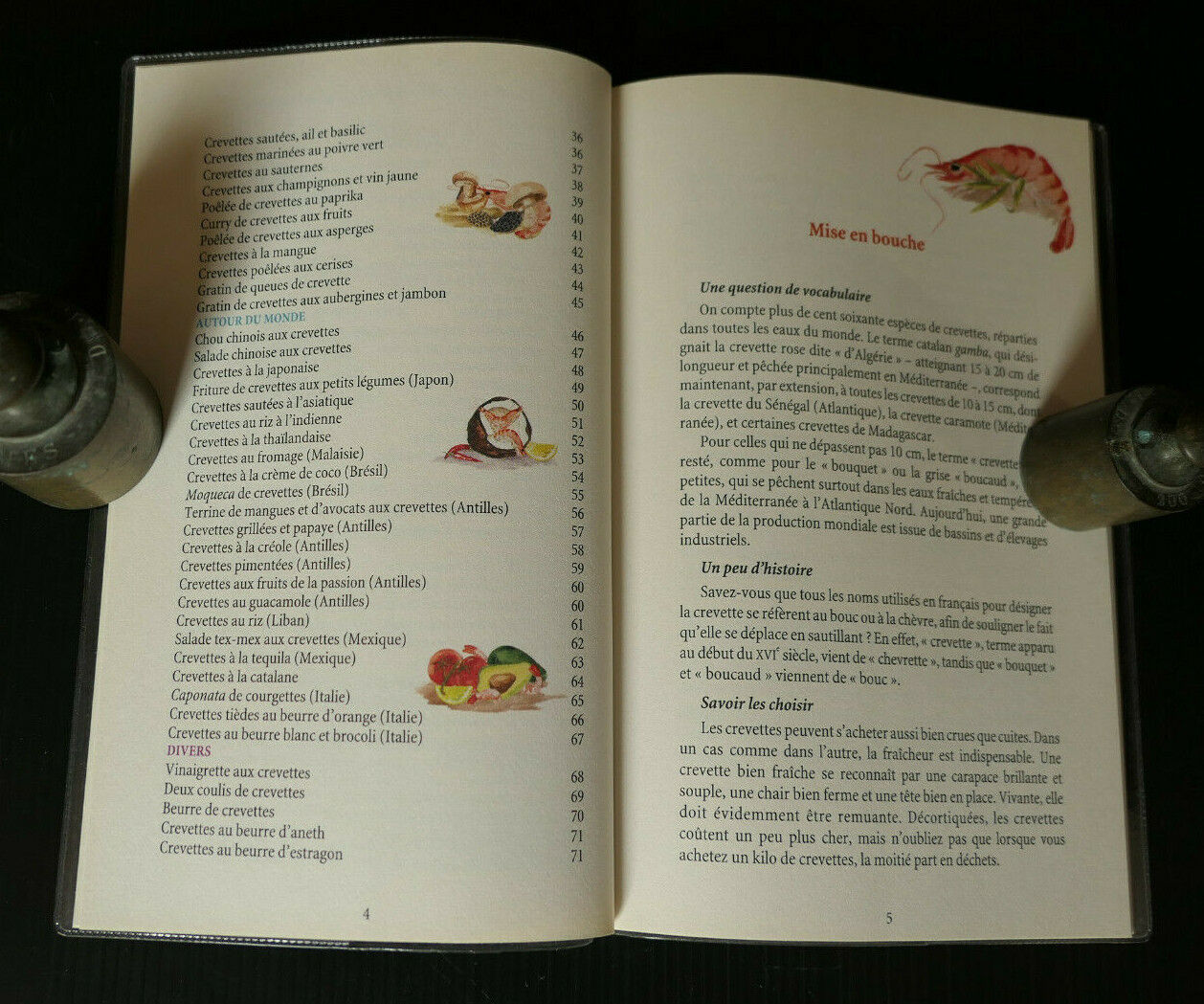 CREVETTES JE VOUS AIME / VALERIE GAUDANT / RECETTES CUISINE 2008