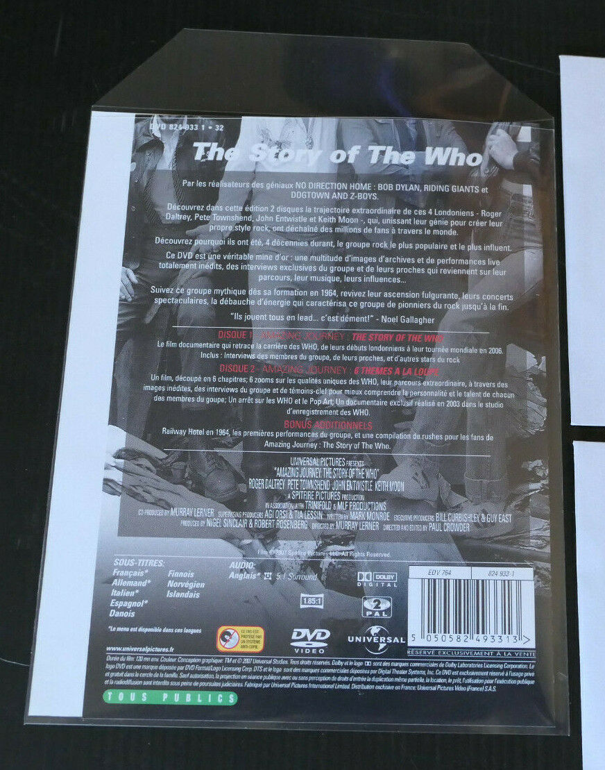 2 DVD AMAZING JOURNEY THE STORY OF THE WHO / EDITION PRESTIGE 2007