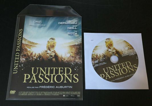 DVD UNITED PASSIONS / GERARD DEPARDIEU / SAM NEILL / TIM ROTH / 2014