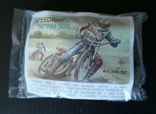 JOUET VINTAGE 1970 KIT MINI MOTO CGGC MADE IN ITALY / SPEEDWAY MTRM 500