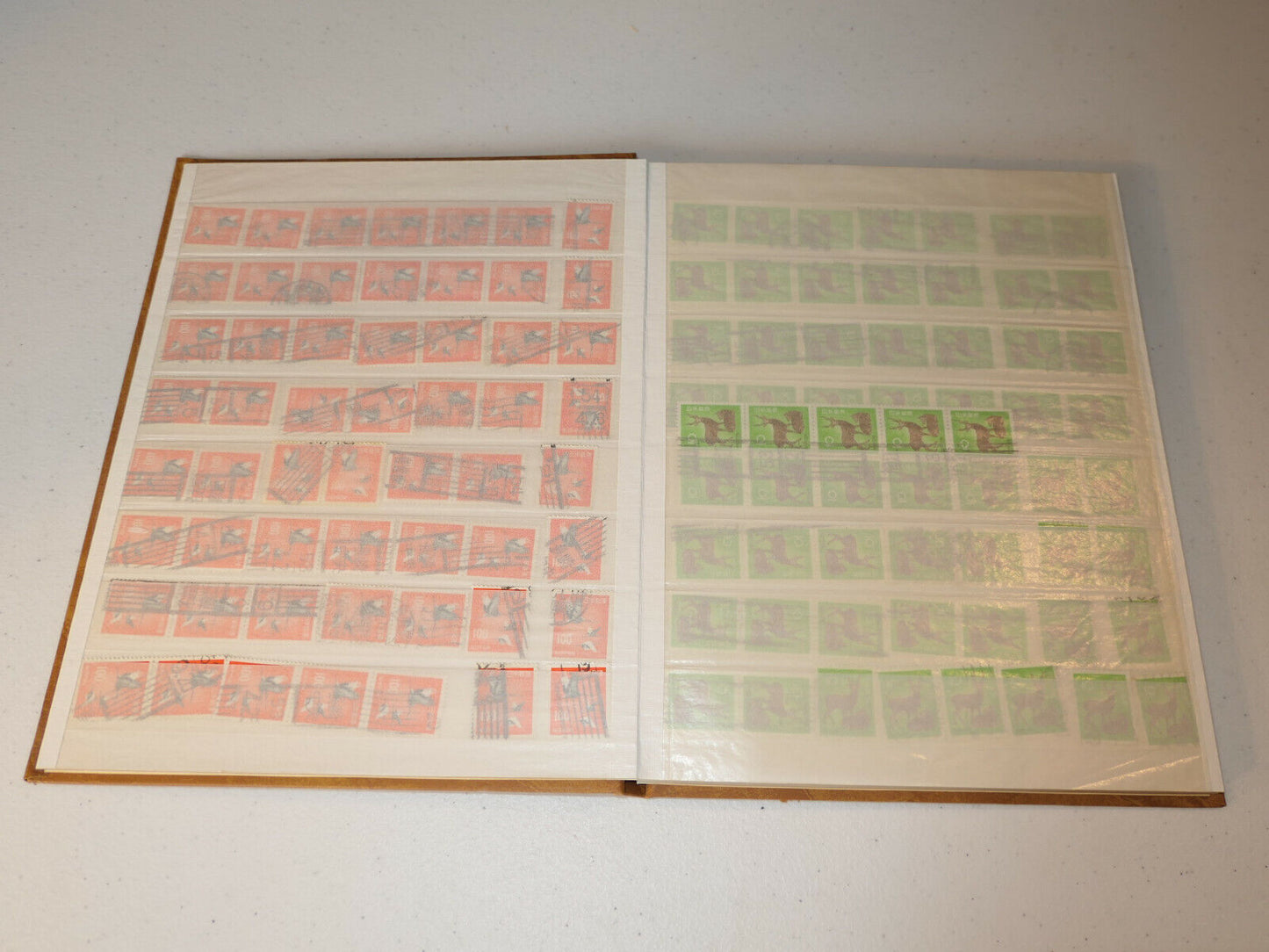 ALBUM DE TIMBRES JAPON NIPPON 10 20 50 60 100 200 JAPAN STAMP