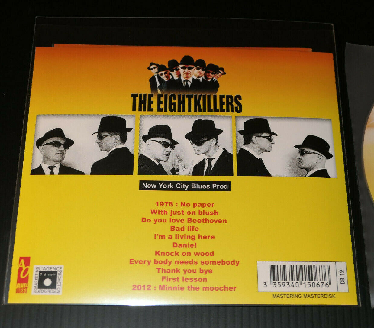 CD THE EIGHTKILLERS / BACK TO THE FUTURE 2012 1978