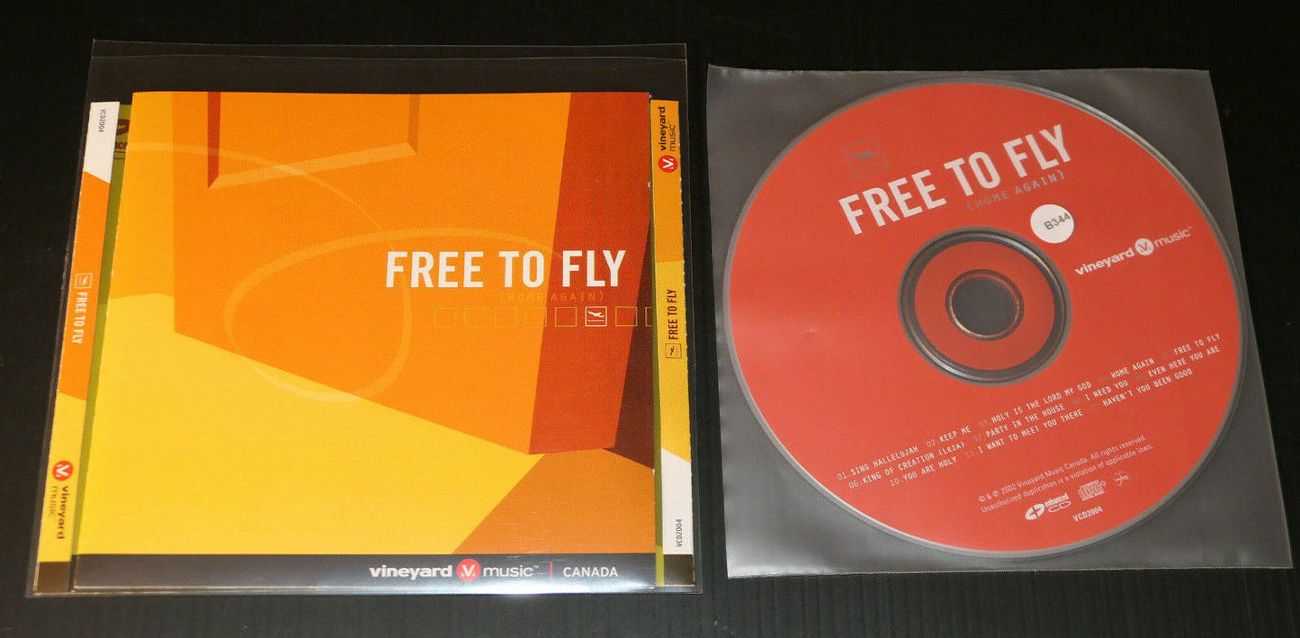 CD FREE TO FLY (HOME AGAIN) / VINEYARD 2002