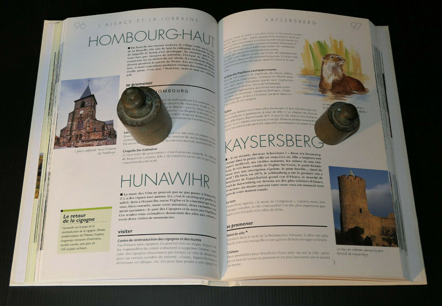 L'ALSACE ET LA LORRAINE / MES LIVRES VOYAGES / MICHELIN / EDITIONS ATLAS 2007