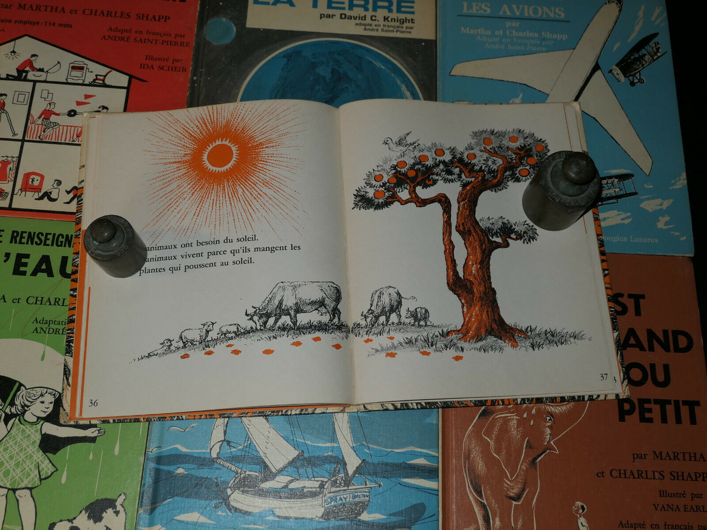 RARE LOT DE LIVRES ENFANCE ECOLE SCOLAIRE / JE ME RENSEIGNE SUR / SHAPP CANADA