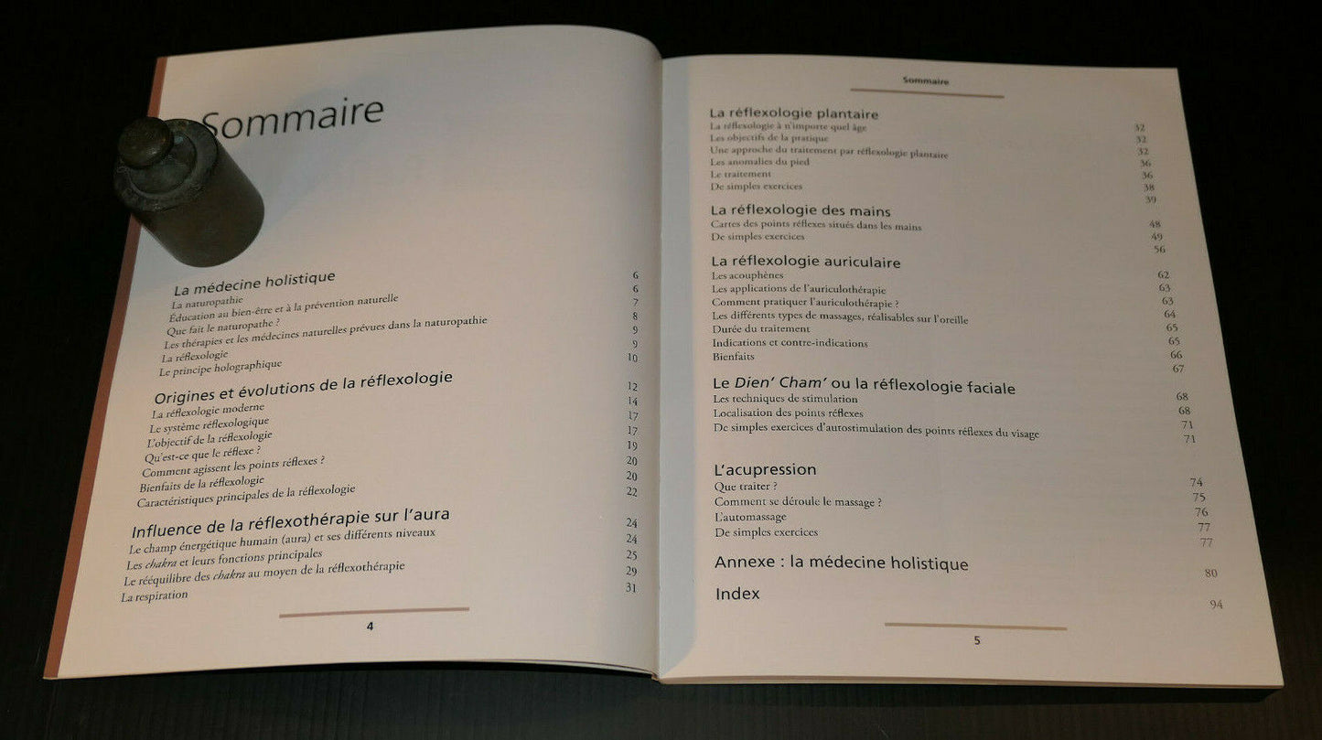 REFLEXOLOGIE / FRANCESCA BINO / MASSAGE EQUILIBRE BIEN-ETRE SANTE / 2010