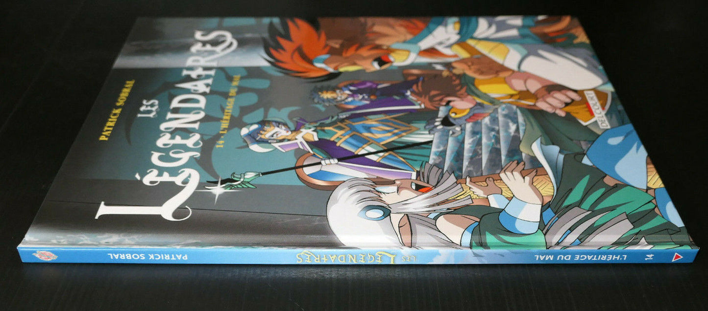 BD LES LEGENDAIRES 14 / L'HERITAGE DU MAL / PATRICK SOBRAL / DELCOURT 2020