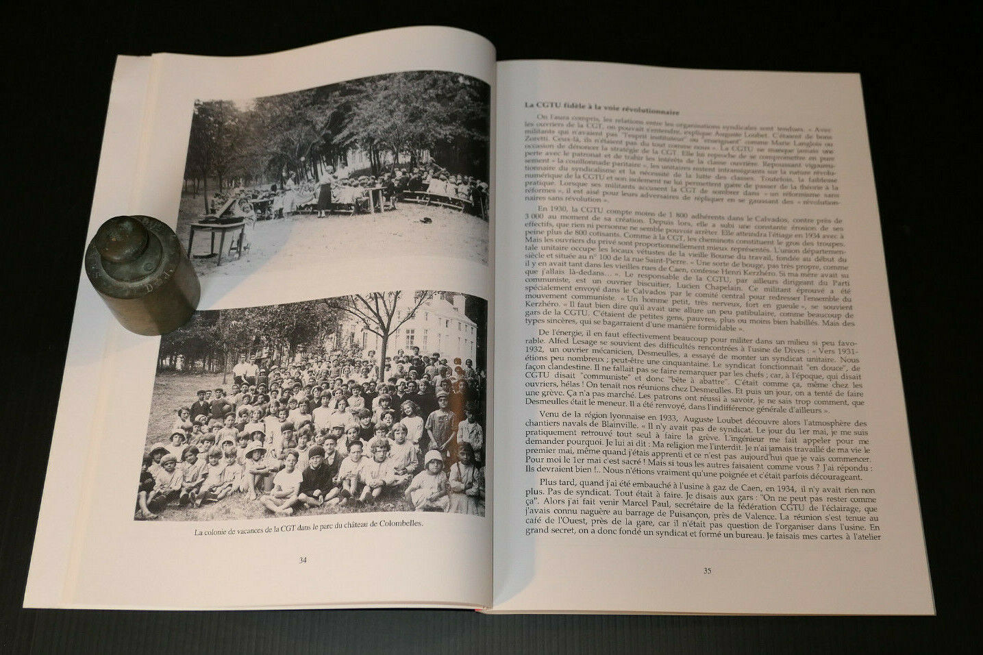 1936 LE CALVADOS AU TEMPS DU FRONT POPULAIRE / HISTOIRE NORMANDIE PHOTOS / 1996