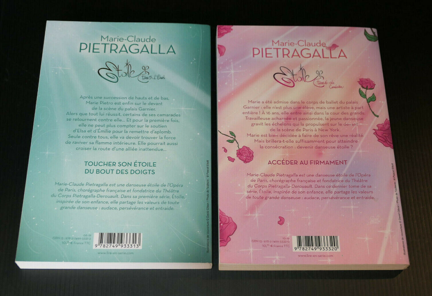 MARIE-CLAUDE PIETRAGALLA / ETOILE / TOMES 5 & 6 / DANSE