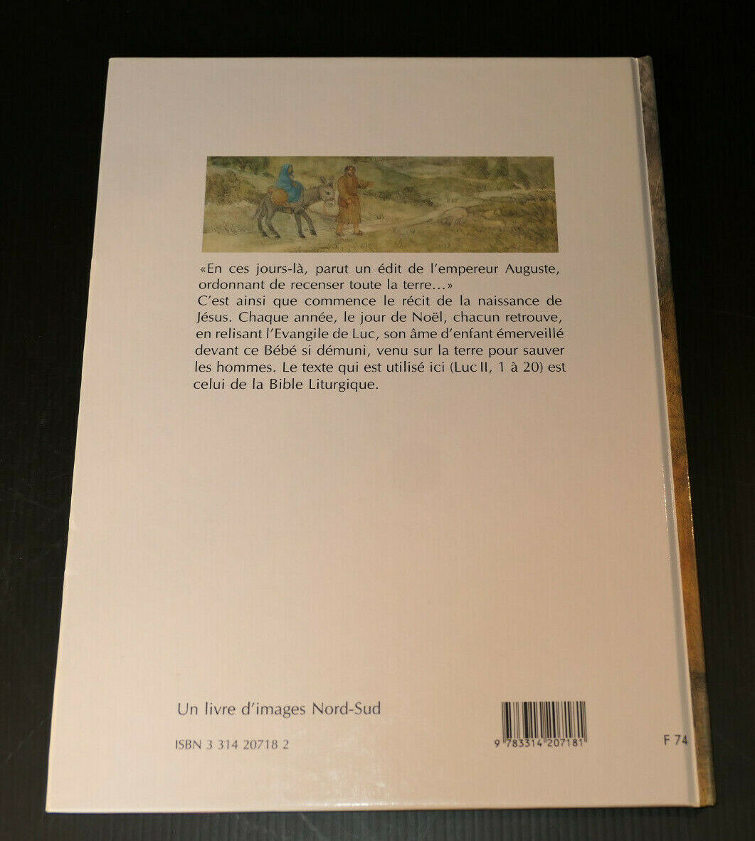 RECIT DE NOEL SELON L'EVANGILE DE LUC / ELEONORE SCHMID / 1991