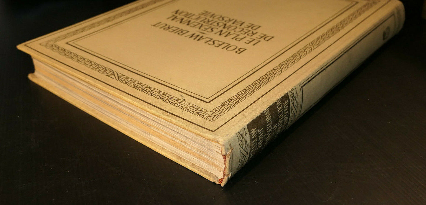 BOLESLAW BIERUT / LE PLAN SEXENNAL DE RECONSTRUCTION DE VARSOVIE / 1951