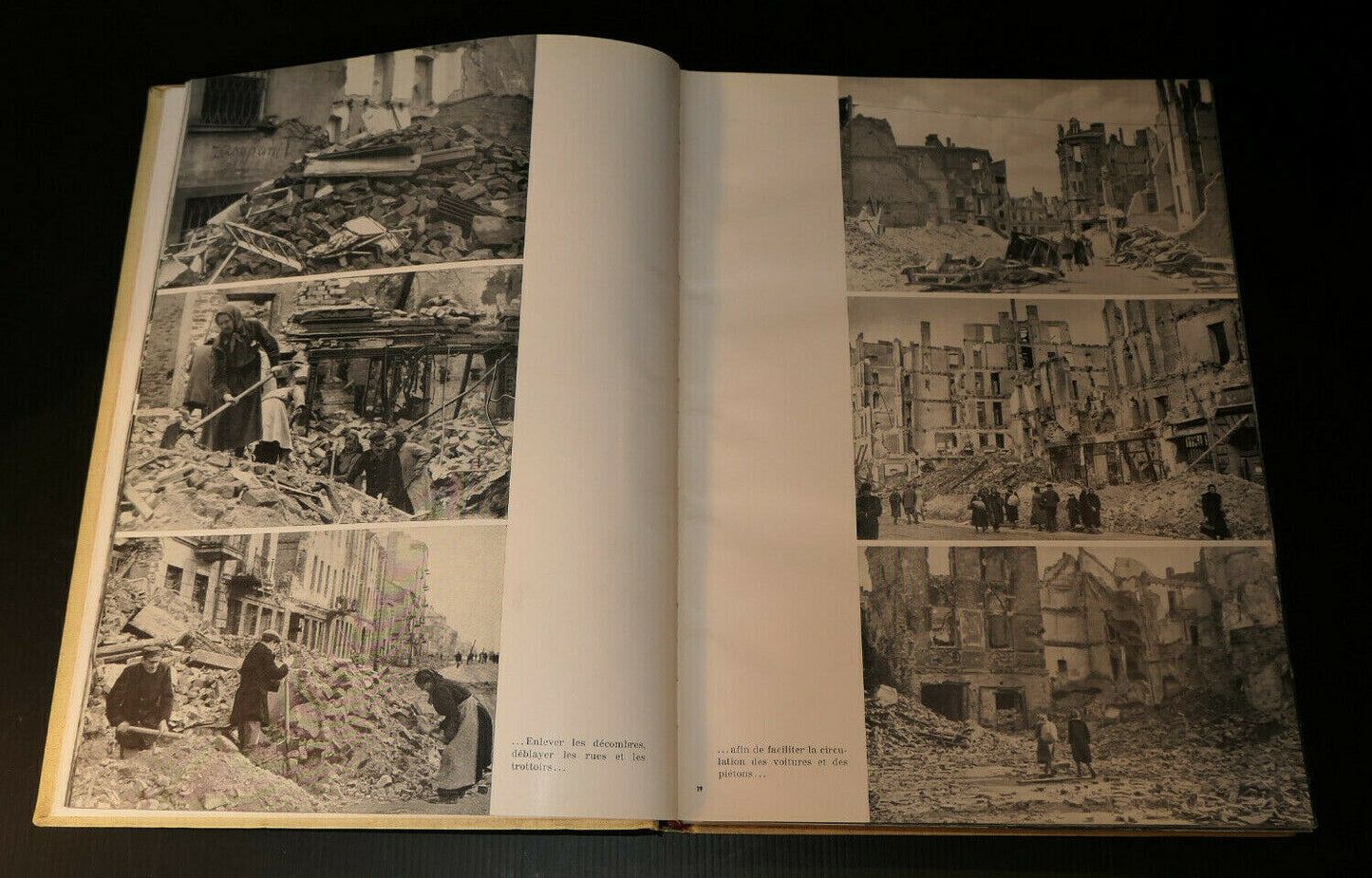 BOLESLAW BIERUT / LE PLAN SEXENNAL DE RECONSTRUCTION DE VARSOVIE / 1951