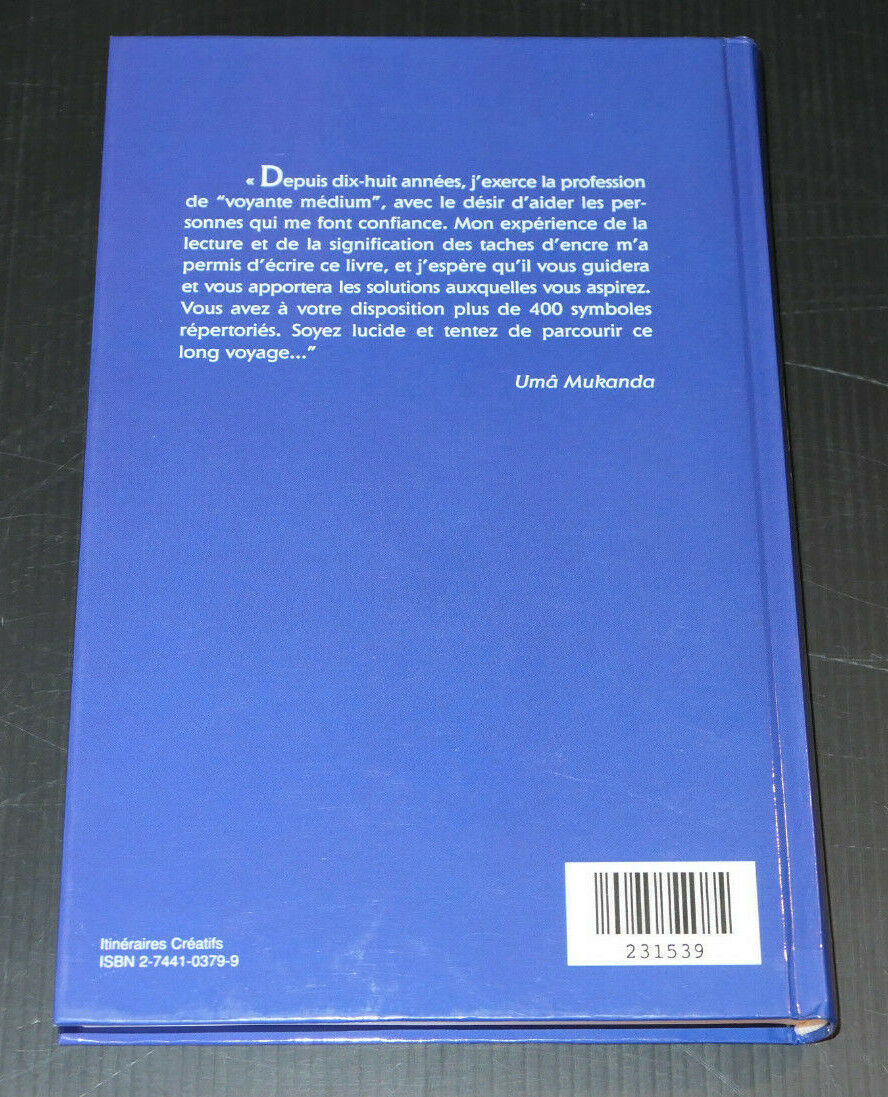 ABC DE L'ENCROMANCIE / UMA MUKANDA / 400 SYMBOLES SIGNIFICATION TACHES D'ENCRE