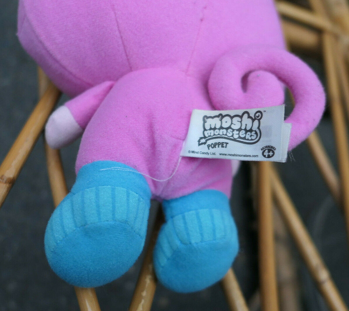 PELUCHE MOSHI MONSTERS POPPET VIVID TOYS 2011 PLUSH