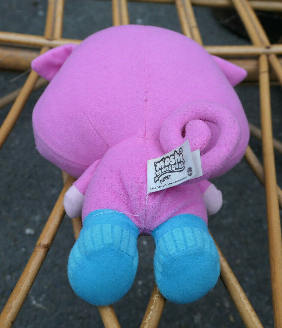 PELUCHE MOSHI MONSTERS POPPET VIVID TOYS 2011 PLUSH