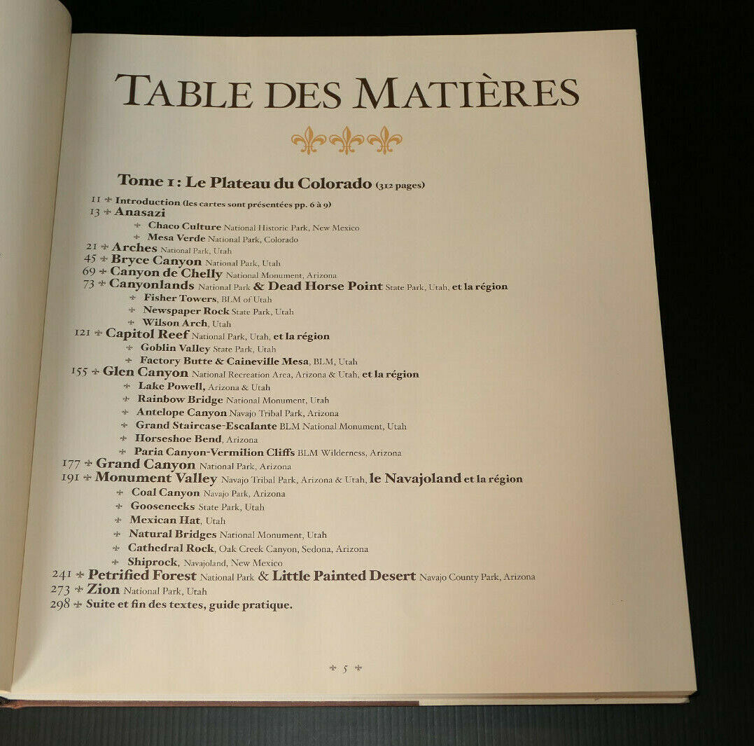 L'OUEST AMERICAIN LE LIVRE D'OR TOME 1 / ALAIN THOMAS / AMERIQUE VOYAGE PHOTOS