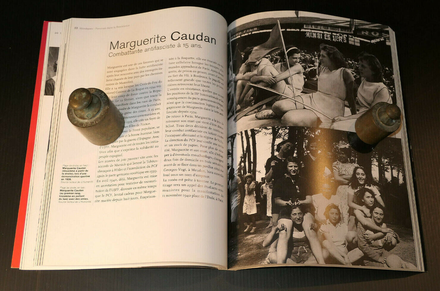 HEROIQUES / FEMMES EN RESISTANCE TOME 1 / HISTOIRE GUERRE WW2 PORTRAITS / 2006
