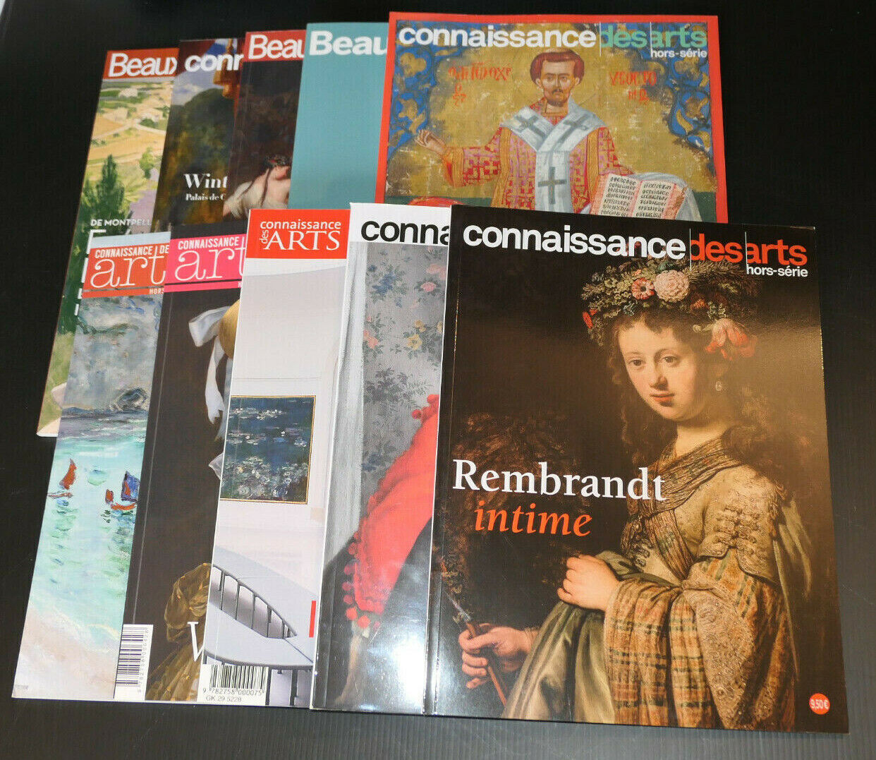 BEAUX ARTS / CONNAISSANCE DES ARTS / LOT DE 10 REVUES NUMEROS HORS SERIE